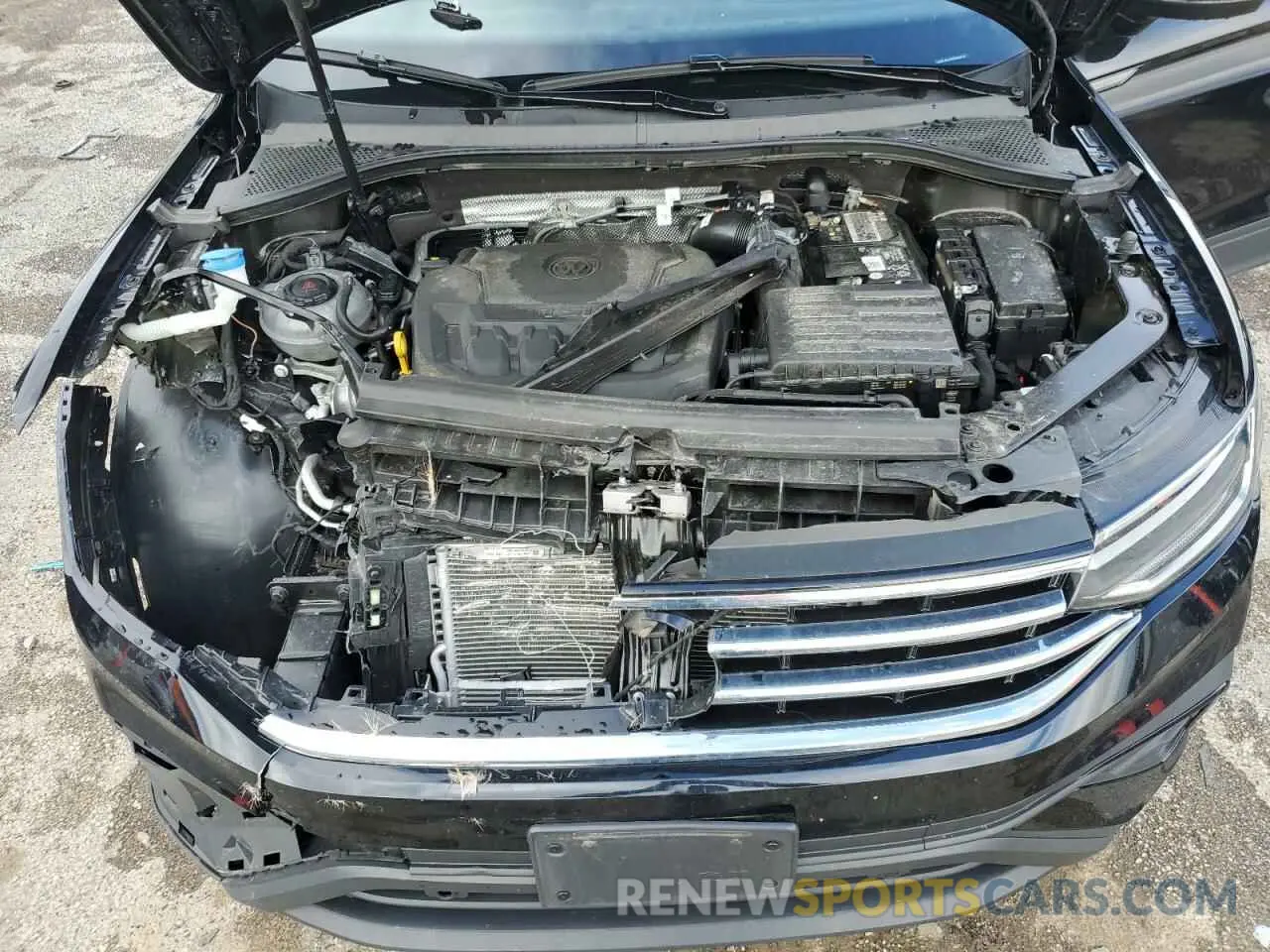 12 fotografías del automóvil dañado 3VVNB7AX2PM058818 VOLKSWAGEN TIGUAN 2023