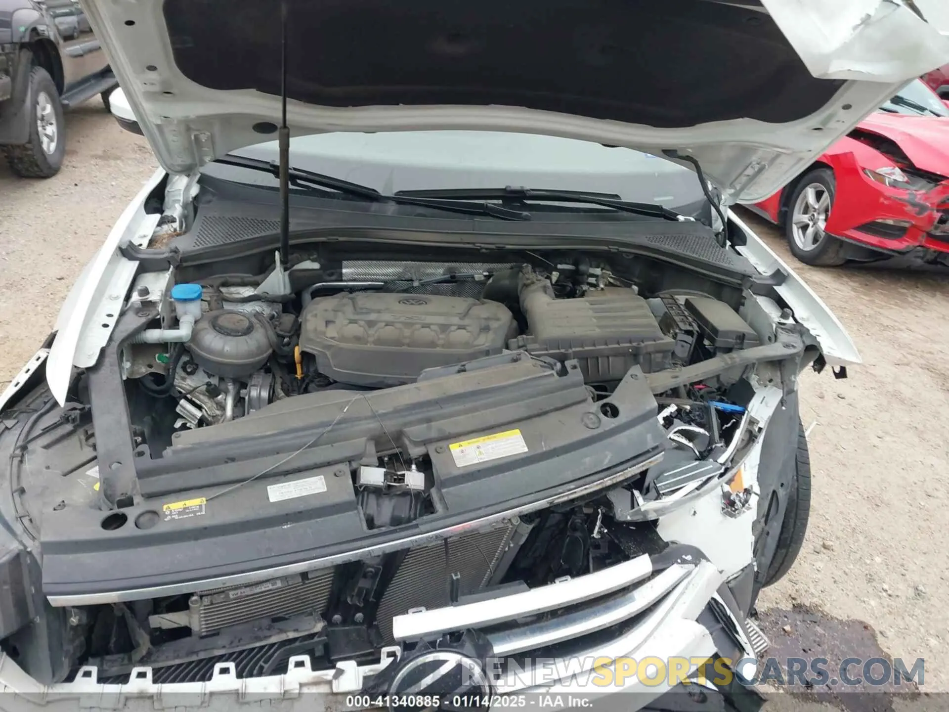 10 fotografías del automóvil dañado 3VVNB7AX8PM099759 VOLKSWAGEN TIGUAN 2023