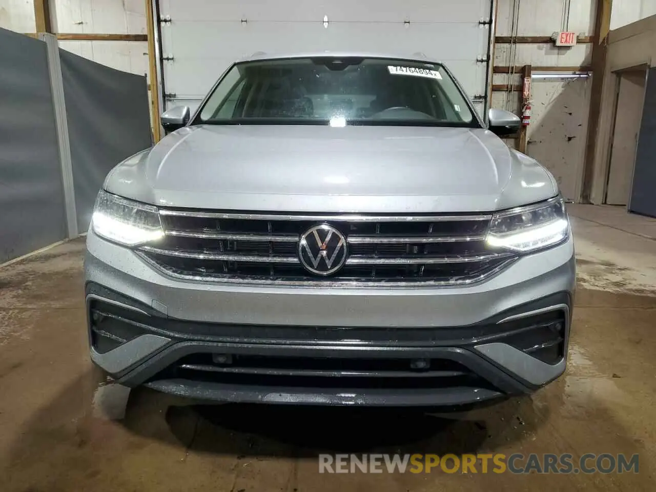 5 fotografías del automóvil dañado 3VVNB7AX9PM000253 VOLKSWAGEN TIGUAN 2023
