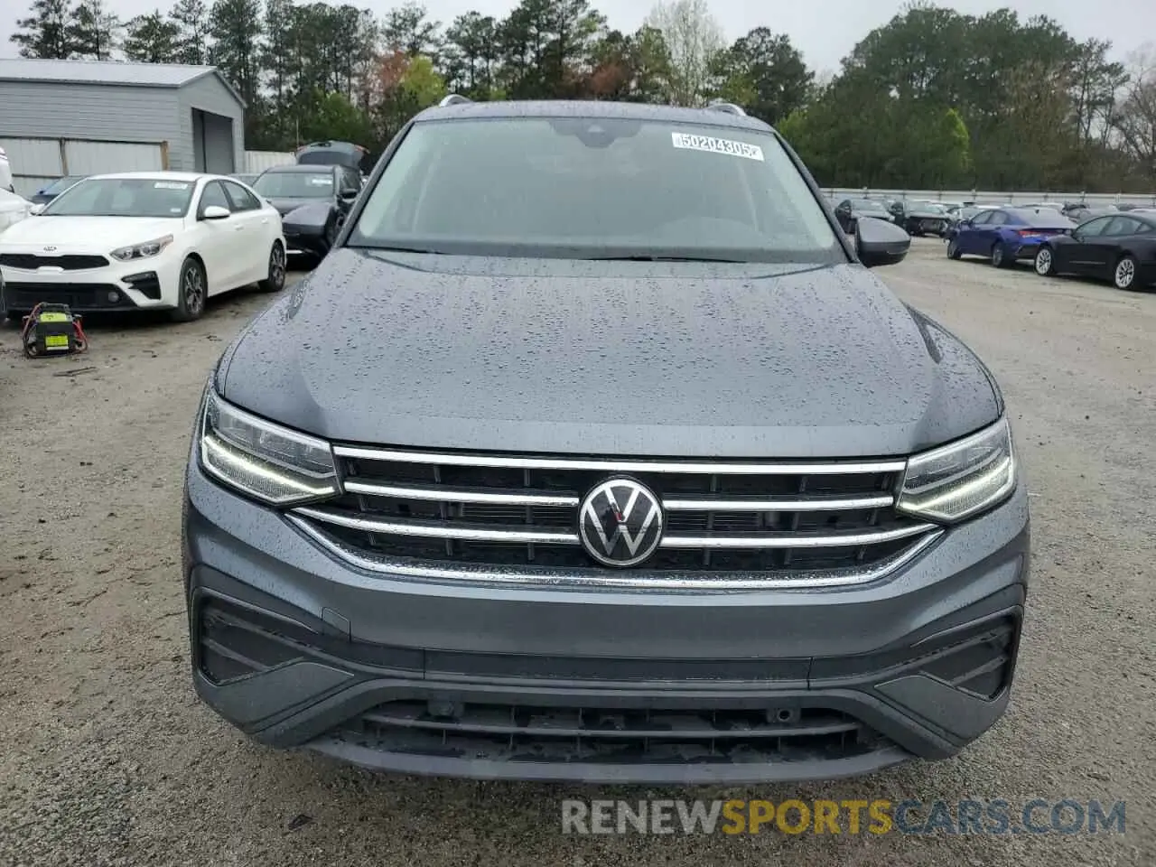 5 fotografías del automóvil dañado 3VVNB7AX9PM074210 VOLKSWAGEN TIGUAN 2023