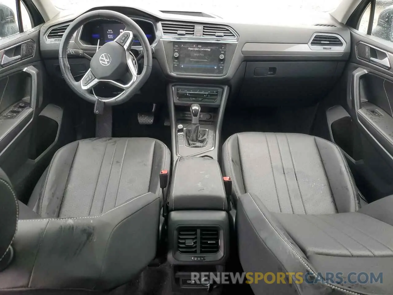 8 fotografías del automóvil dañado 3VVNB7AX9PM074210 VOLKSWAGEN TIGUAN 2023