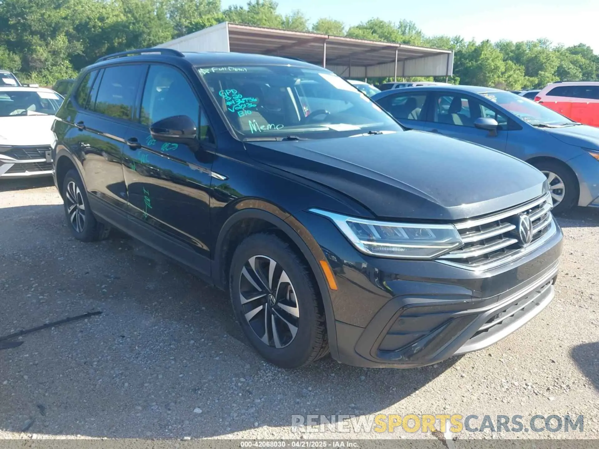 1 fotografías del automóvil dañado 3VVRB7AX0PM120136 VOLKSWAGEN TIGUAN 2023