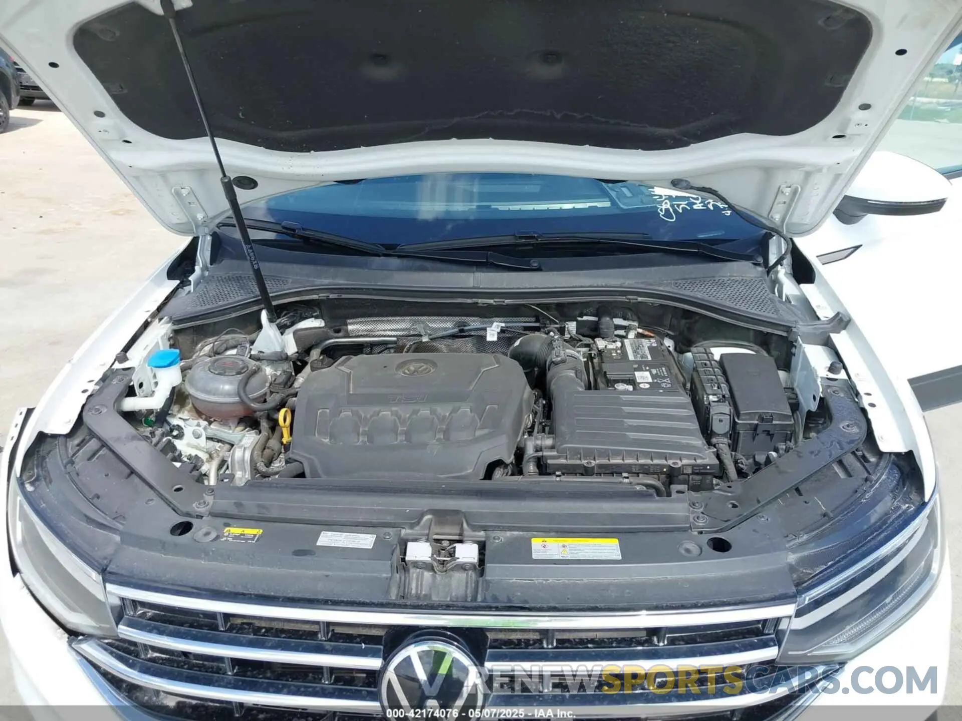 10 fotografías del automóvil dañado 3VVRB7AX1PM115138 VOLKSWAGEN TIGUAN 2023