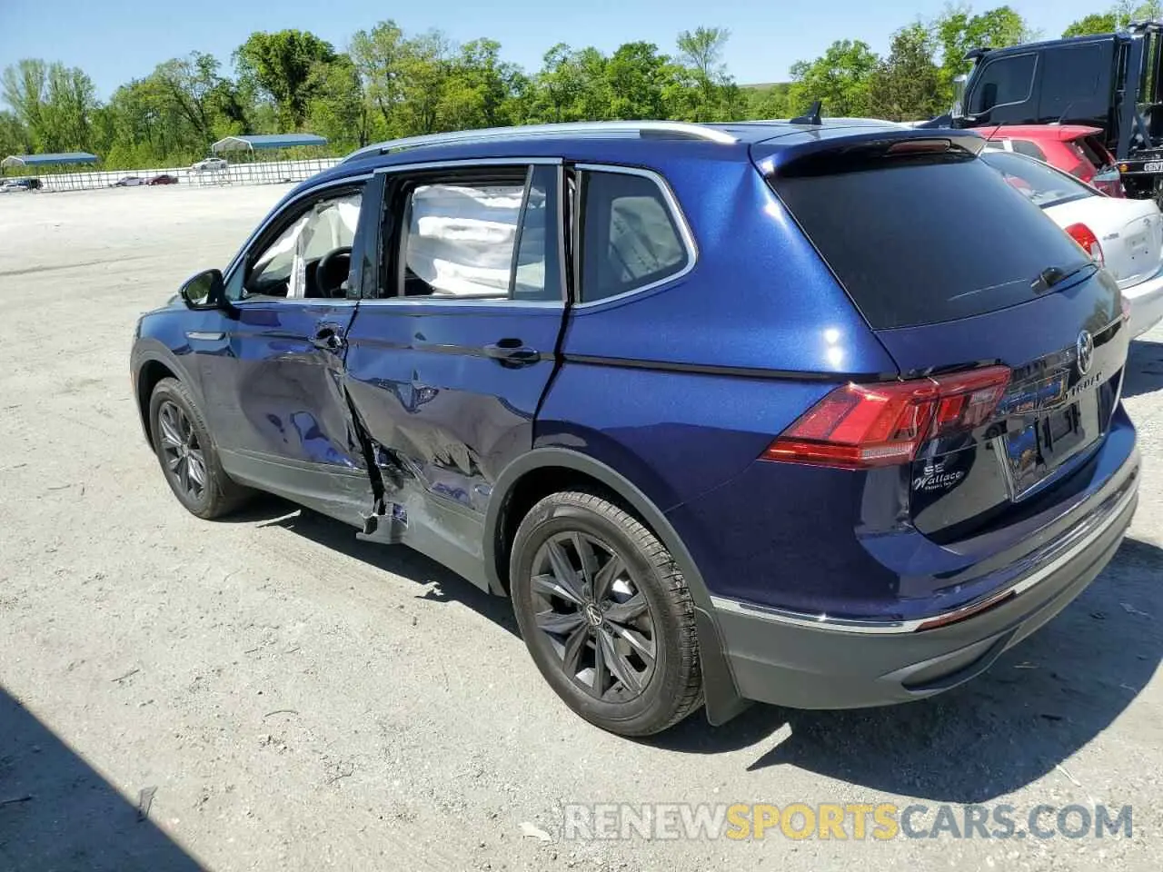2 fotografías del automóvil dañado 3VV2B7AX1RM108386 VOLKSWAGEN TIGUAN 2024