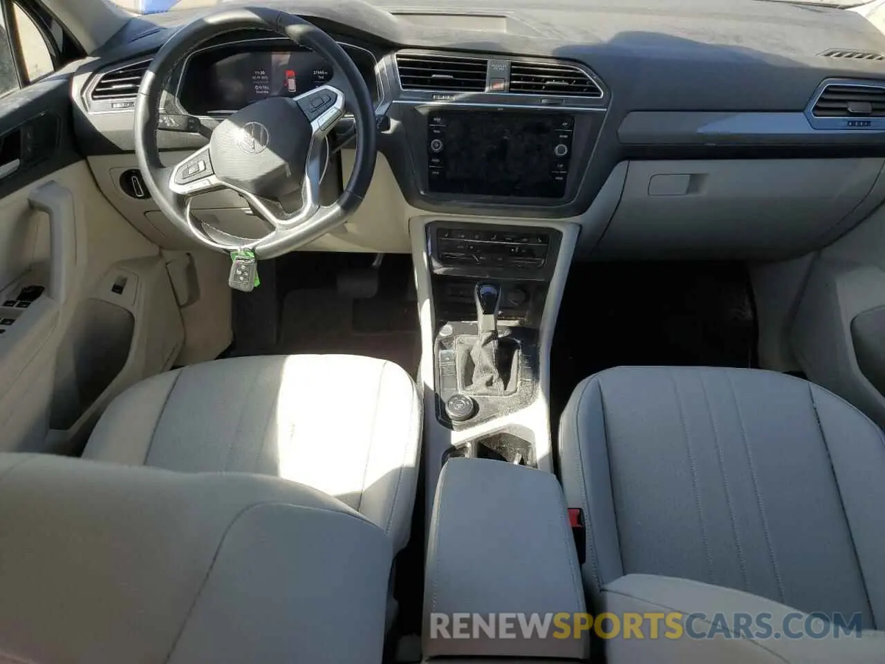 8 fotografías del automóvil dañado 3VV2B7AX8RM178709 VOLKSWAGEN TIGUAN 2024