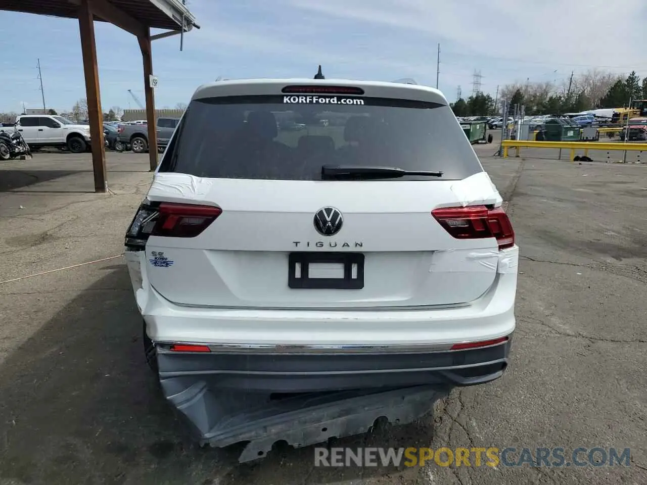6 fotografías del automóvil dañado 3VV2B7AXXRM047037 VOLKSWAGEN TIGUAN 2024