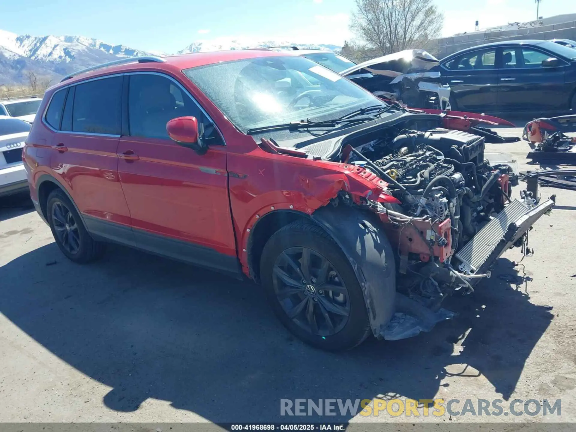 1 fotografías del automóvil dañado 3VV2B7AXXRM096755 VOLKSWAGEN TIGUAN 2024