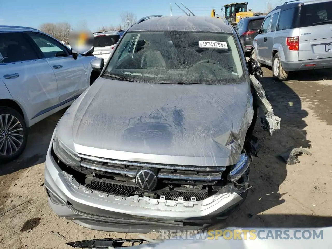 5 fotografías del automóvil dañado 3VV3B7AX2RM050020 VOLKSWAGEN TIGUAN 2024