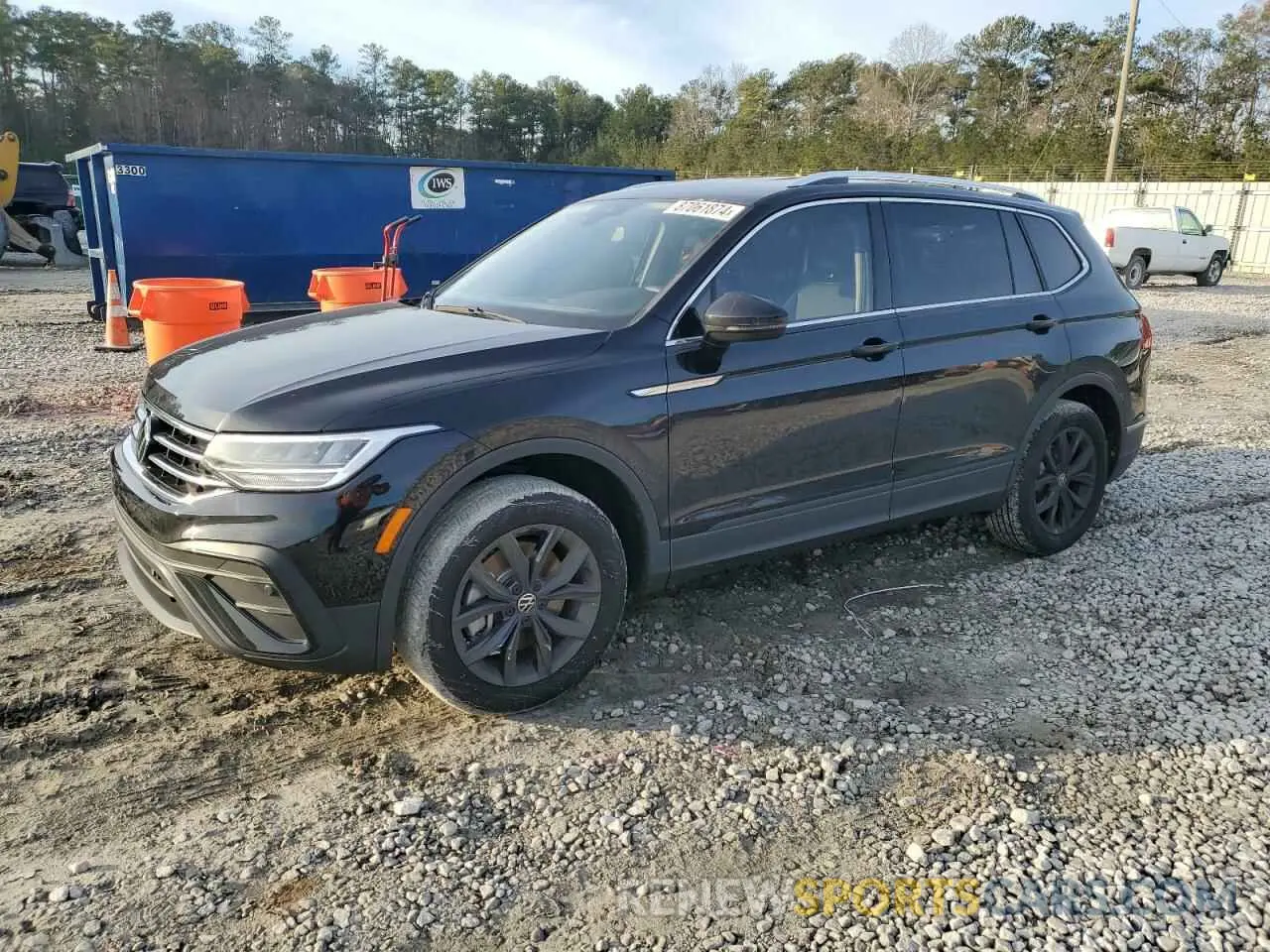 1 fotografías del automóvil dañado 3VV3B7AX8RM136190 VOLKSWAGEN TIGUAN 2024
