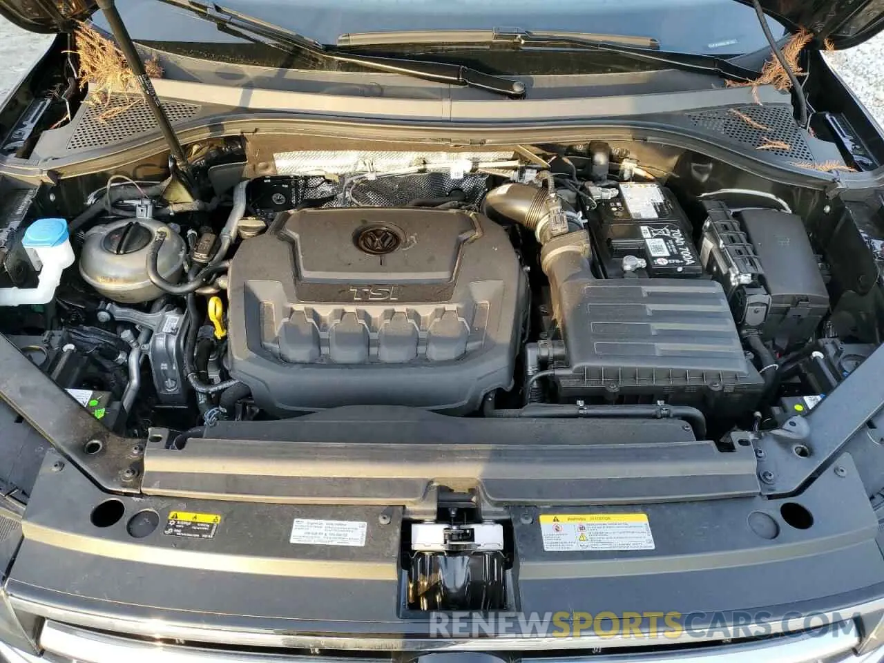 12 fotografías del automóvil dañado 3VV3B7AX8RM136190 VOLKSWAGEN TIGUAN 2024