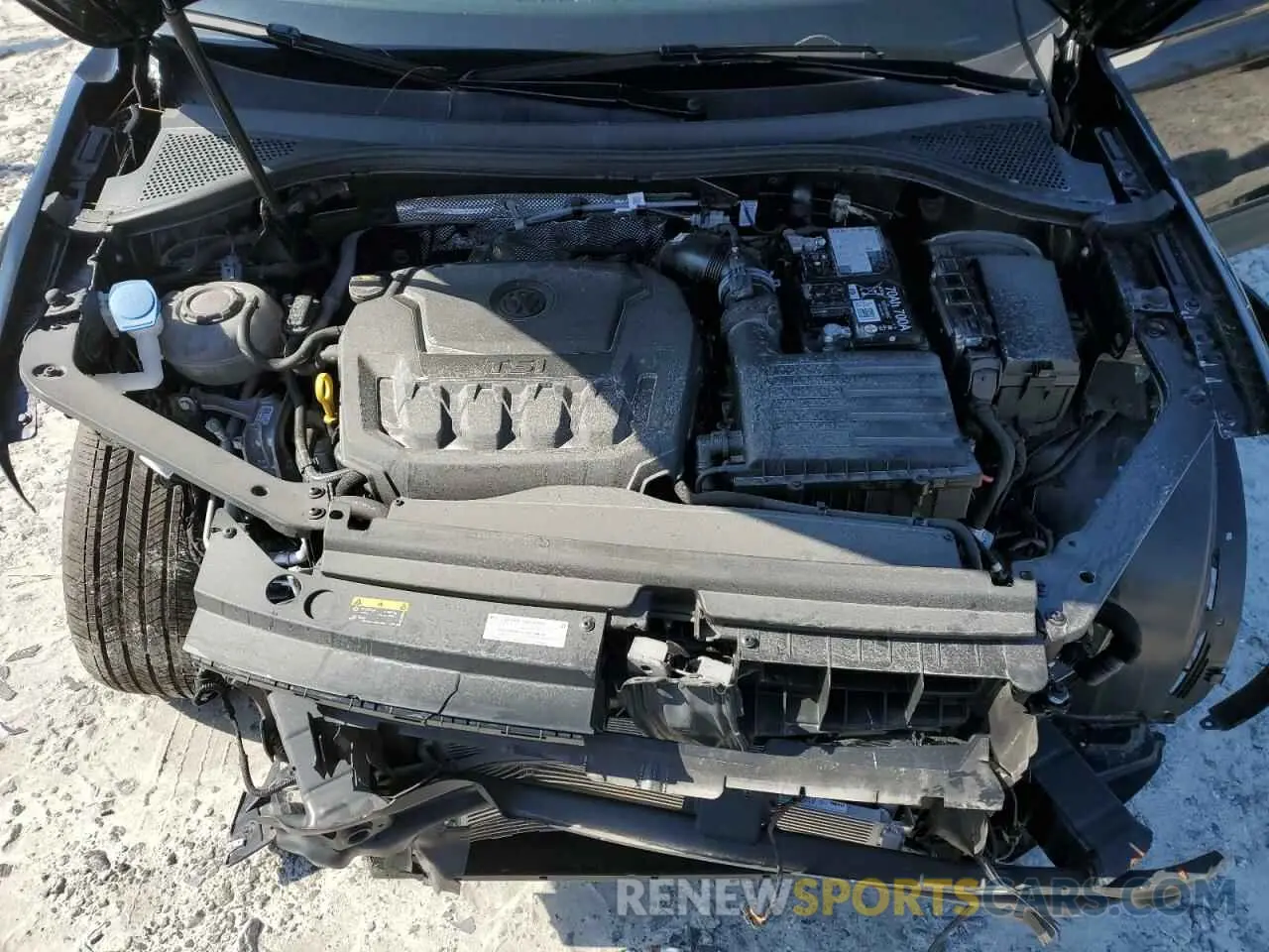 12 fotografías del automóvil dañado 3VV3B7AX9RM065324 VOLKSWAGEN TIGUAN 2024