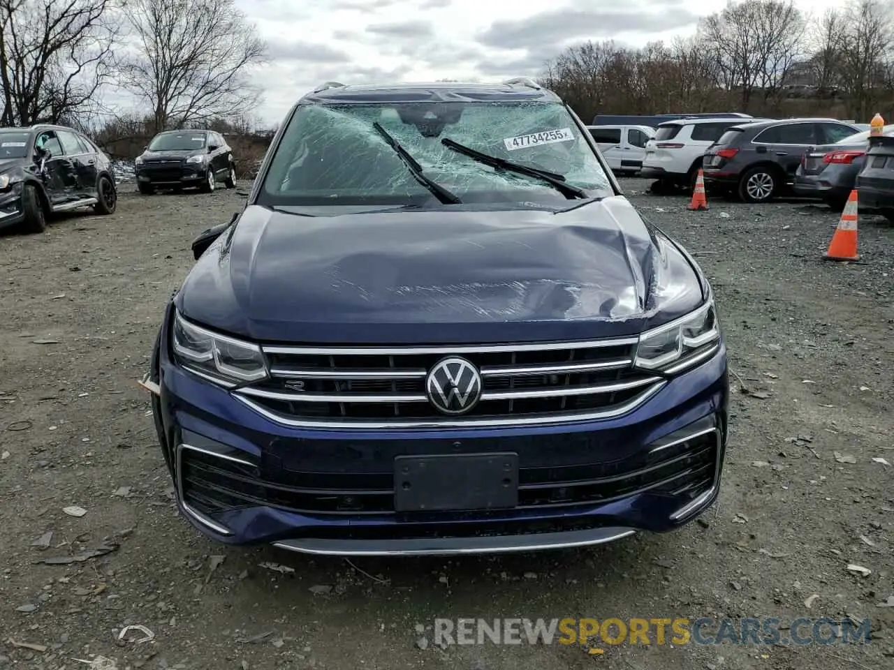 5 fotografías del automóvil dañado 3VV4B7AX2RM031987 VOLKSWAGEN TIGUAN 2024