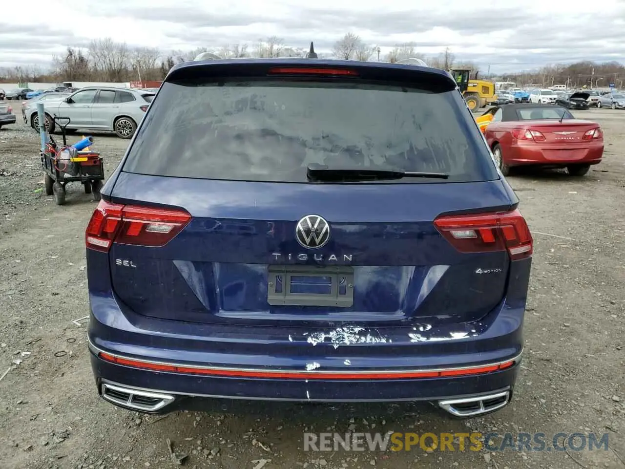 6 fotografías del automóvil dañado 3VV4B7AX2RM031987 VOLKSWAGEN TIGUAN 2024