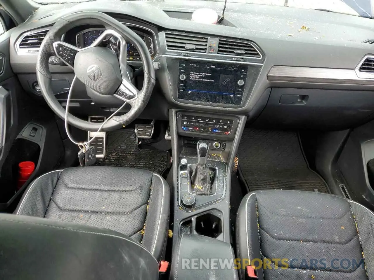 8 fotografías del automóvil dañado 3VV4B7AX2RM031987 VOLKSWAGEN TIGUAN 2024
