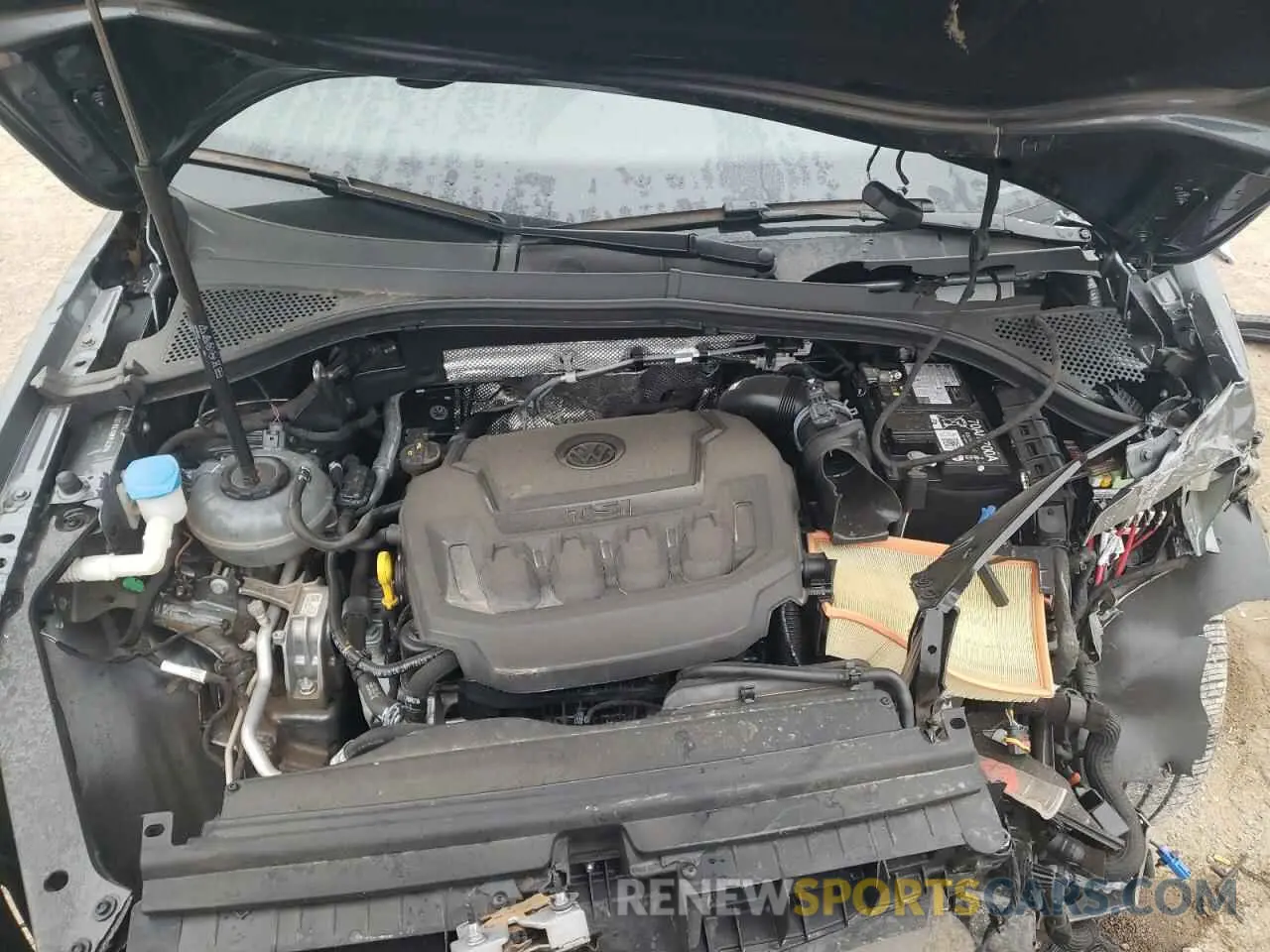12 fotografías del automóvil dañado 3VV4B7AX7RM158394 VOLKSWAGEN TIGUAN 2024