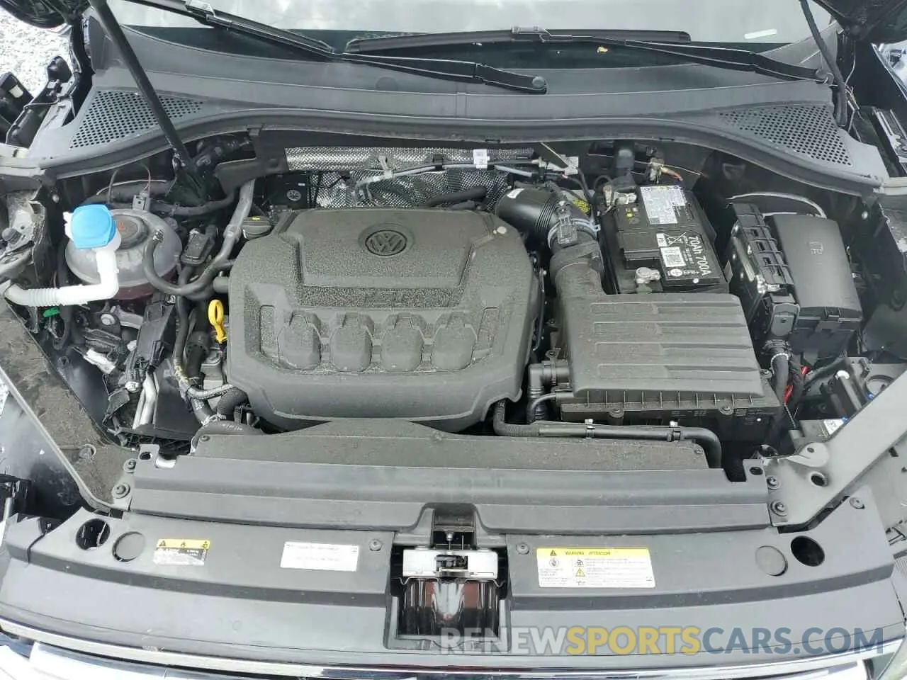 12 fotografías del automóvil dañado 3VV6B7AX6RM227665 VOLKSWAGEN TIGUAN 2024