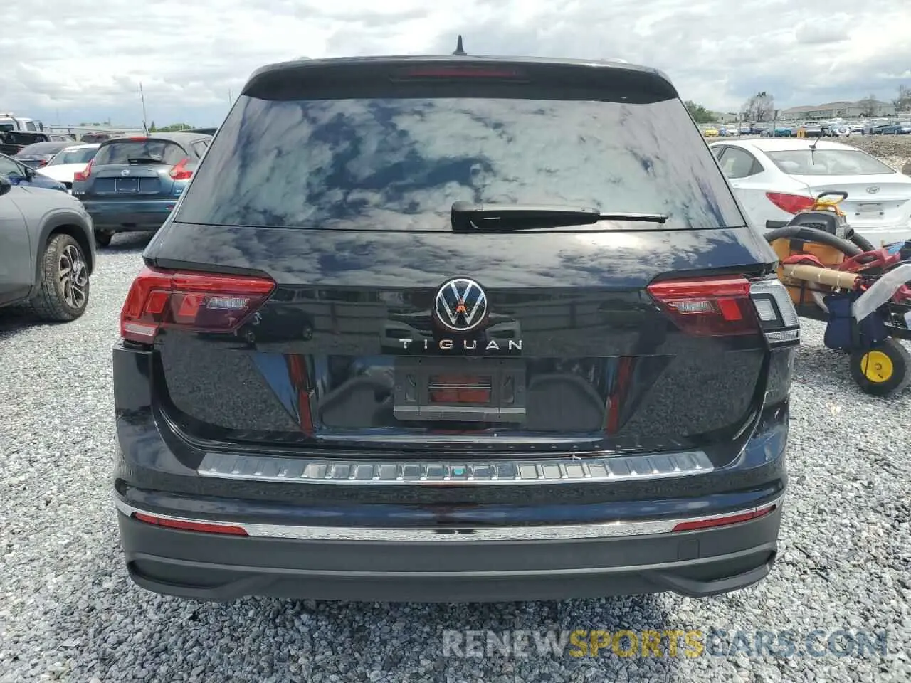 6 fotografías del automóvil dañado 3VV6B7AX6RM227665 VOLKSWAGEN TIGUAN 2024