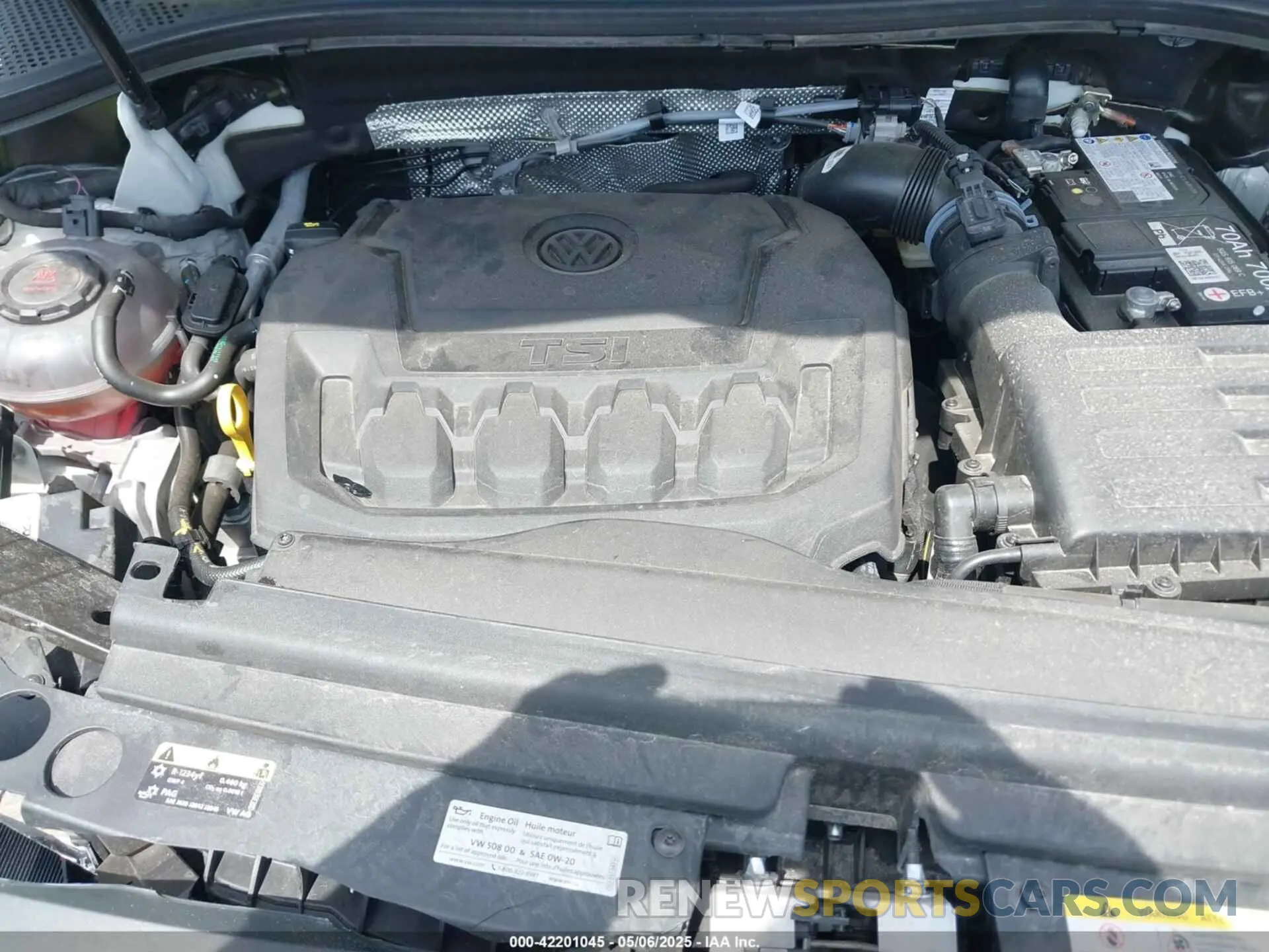 10 fotografías del automóvil dañado 3VV8B7AX2RM060780 VOLKSWAGEN TIGUAN 2024