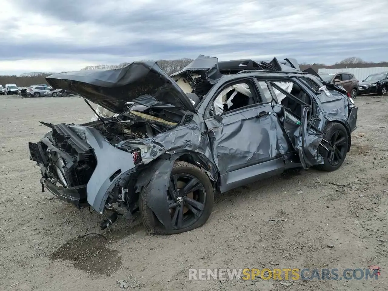 1 fotografías del automóvil dañado 3VV8B7AX4RM175123 VOLKSWAGEN TIGUAN 2024
