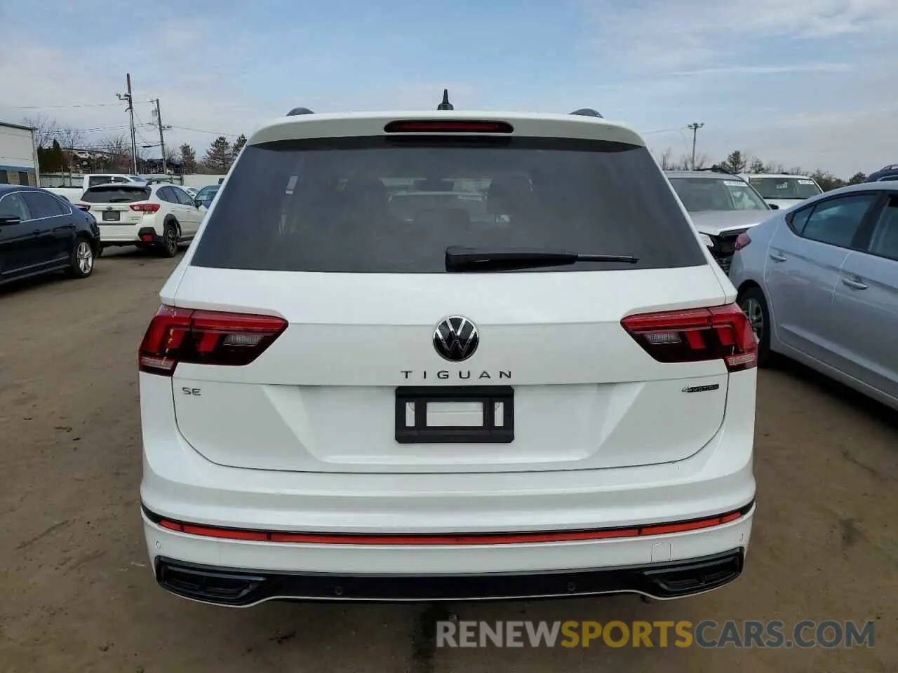 6 fotografías del automóvil dañado 3VV8B7AX6RM198337 VOLKSWAGEN TIGUAN 2024