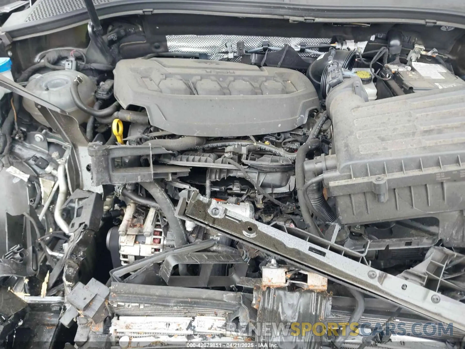 10 fotografías del automóvil dañado 3VV8B7AX7RM081396 VOLKSWAGEN TIGUAN 2024