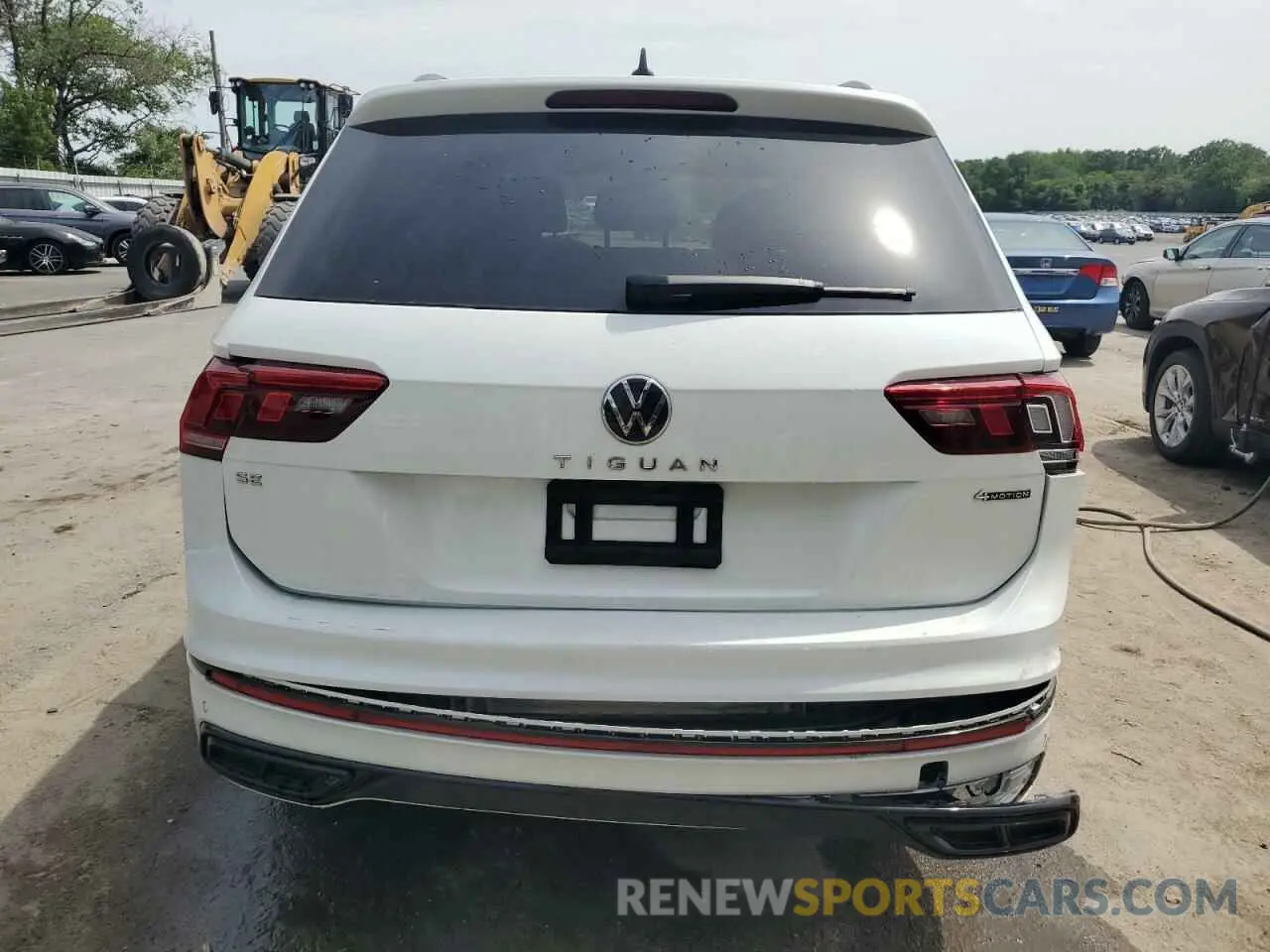 6 fotografías del automóvil dañado 3VV8B7AX7RM117751 VOLKSWAGEN TIGUAN 2024