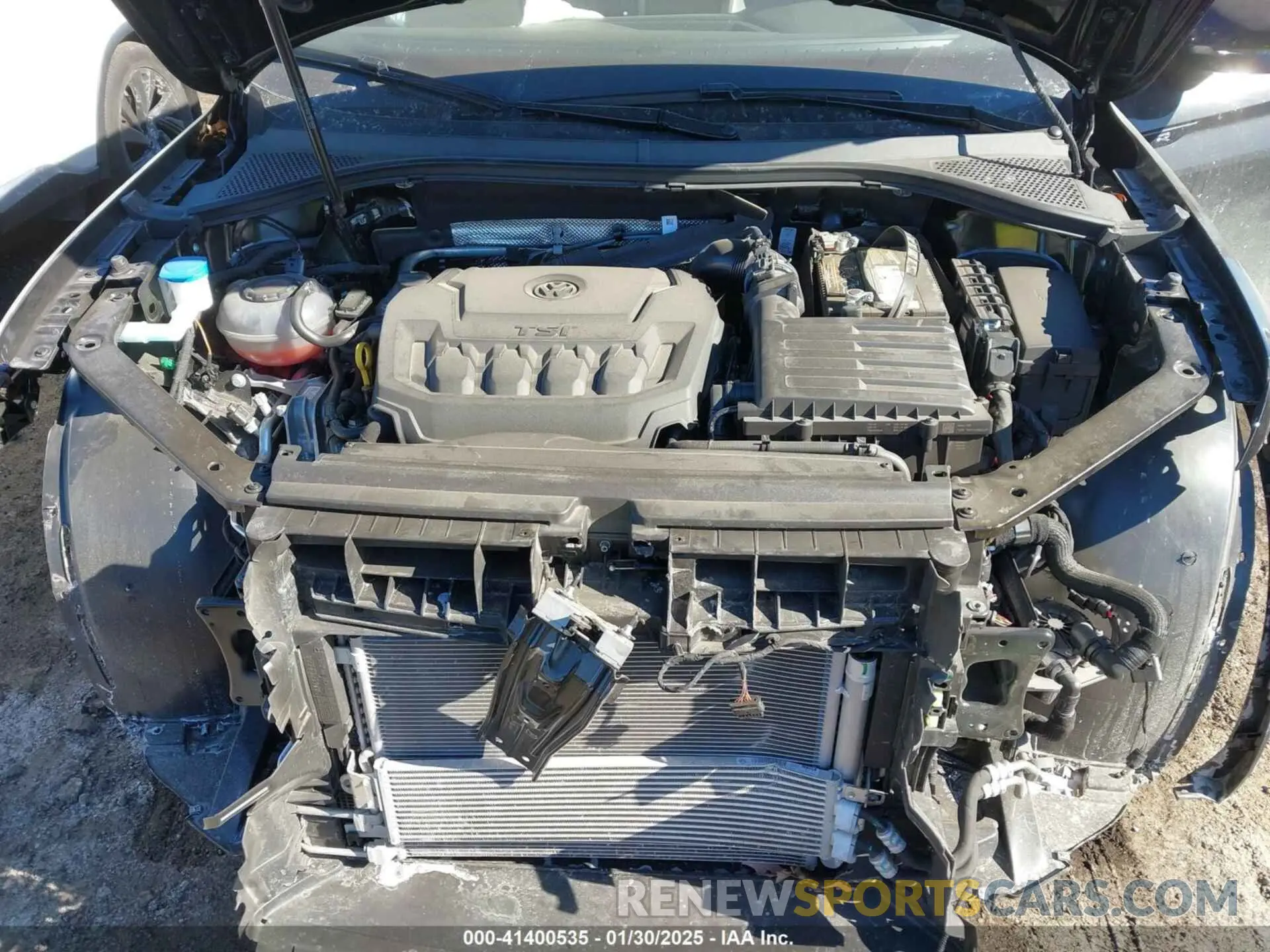 10 fotografías del automóvil dañado 3VV8B7AX7RM138695 VOLKSWAGEN TIGUAN 2024