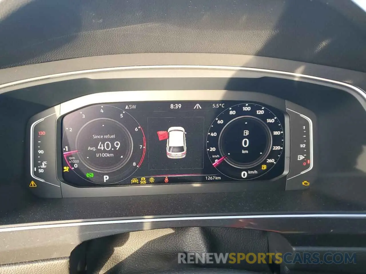 9 fotografías del automóvil dañado 3VV8B7AX7RM218658 VOLKSWAGEN TIGUAN 2024