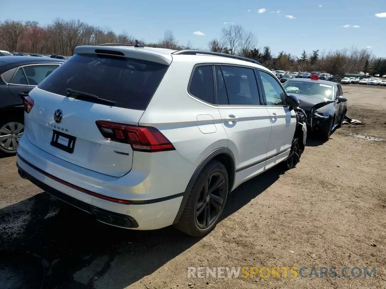 3 fotografías del automóvil dañado 3VV8B7AX9RM149200 VOLKSWAGEN TIGUAN 2024