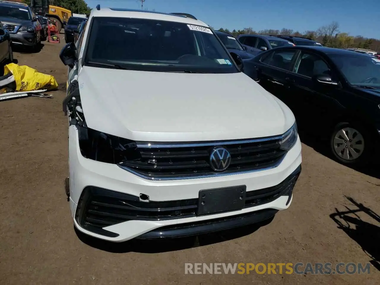 5 fotografías del automóvil dañado 3VV8B7AX9RM149200 VOLKSWAGEN TIGUAN 2024