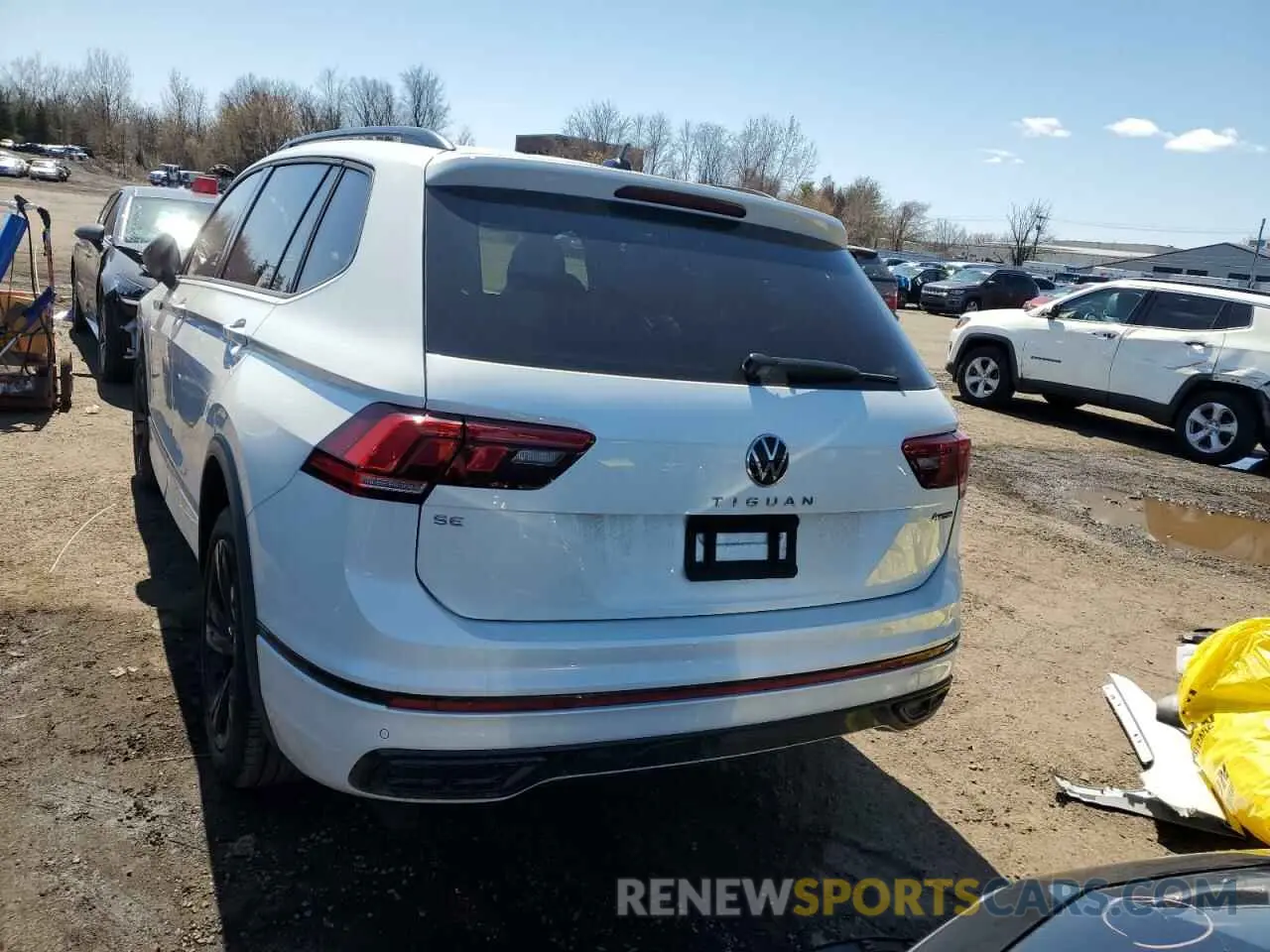 6 fotografías del automóvil dañado 3VV8B7AX9RM149200 VOLKSWAGEN TIGUAN 2024
