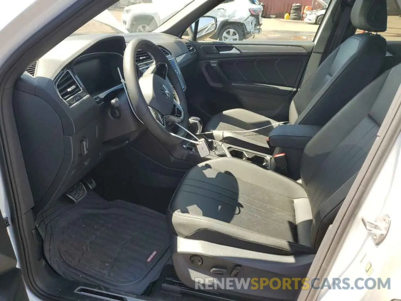 7 fotografías del automóvil dañado 3VV8B7AX9RM149200 VOLKSWAGEN TIGUAN 2024