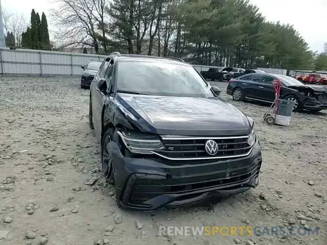 12 fotografías del automóvil dañado 3VV8B7AX9RM221447 VOLKSWAGEN TIGUAN 2024