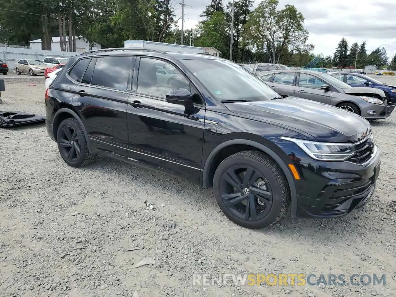 4 fotografías del automóvil dañado 3VV8B7AXXRM063670 VOLKSWAGEN TIGUAN 2024