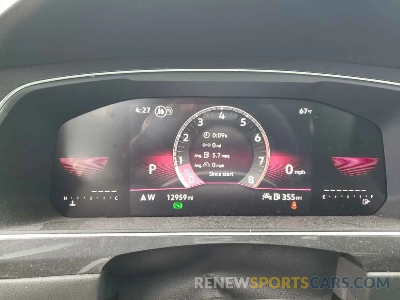 9 fotografías del automóvil dañado 3VV8B7AXXRM063670 VOLKSWAGEN TIGUAN 2024
