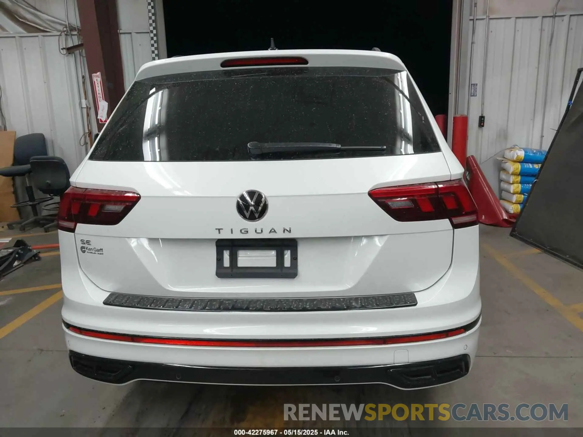6 fotografías del automóvil dañado 3VVCB7AX2RM231148 VOLKSWAGEN TIGUAN 2024