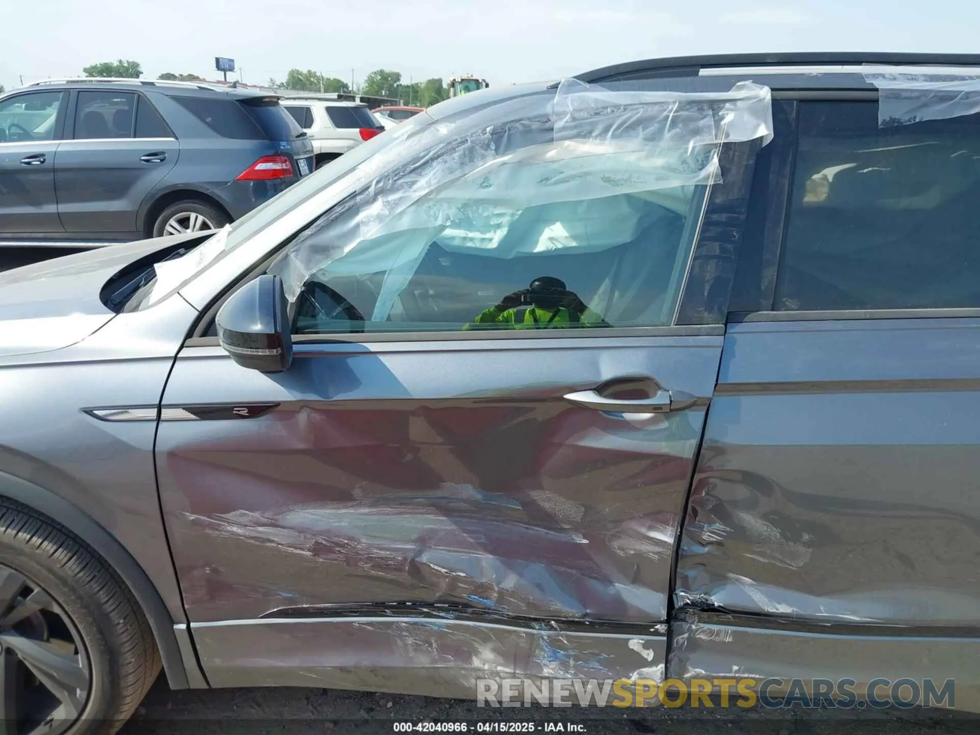 6 fotografías del automóvil dañado 3VVCB7AX3RM072205 VOLKSWAGEN TIGUAN 2024