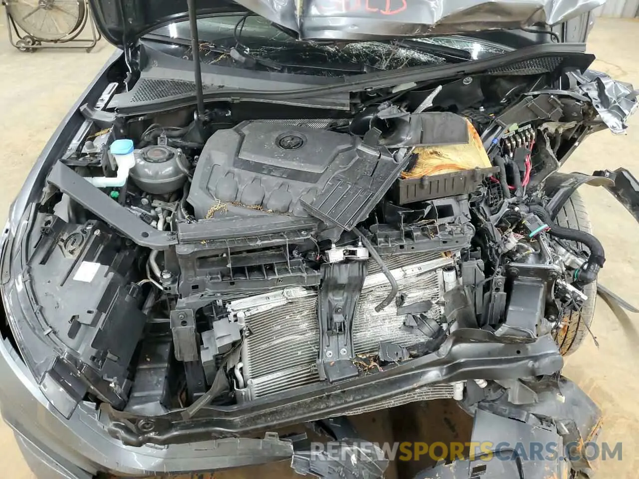 12 fotografías del automóvil dañado 3VVFB7AX5RM041650 VOLKSWAGEN TIGUAN 2024