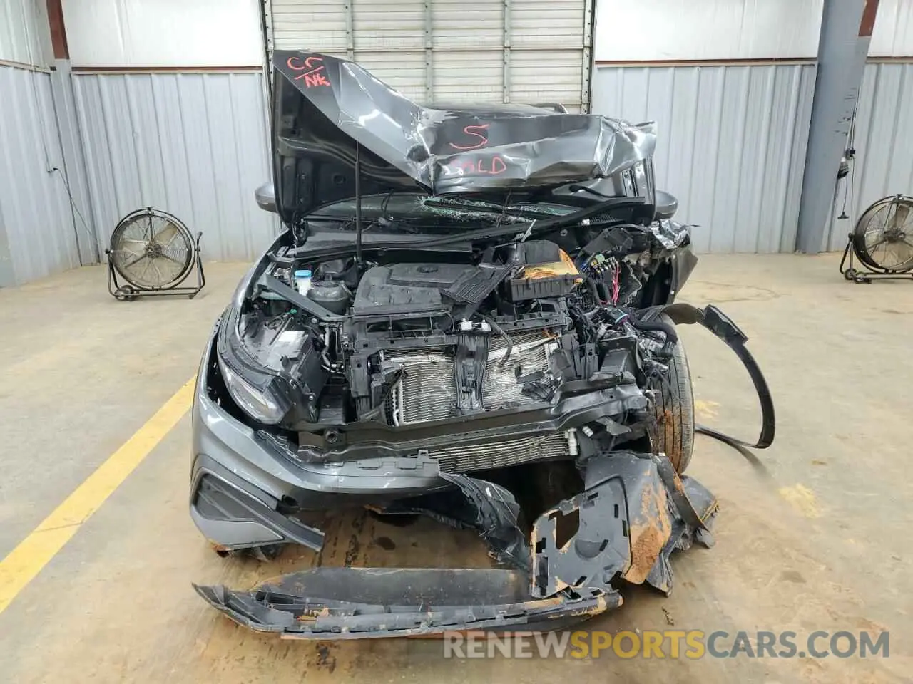 5 fotografías del automóvil dañado 3VVFB7AX5RM041650 VOLKSWAGEN TIGUAN 2024