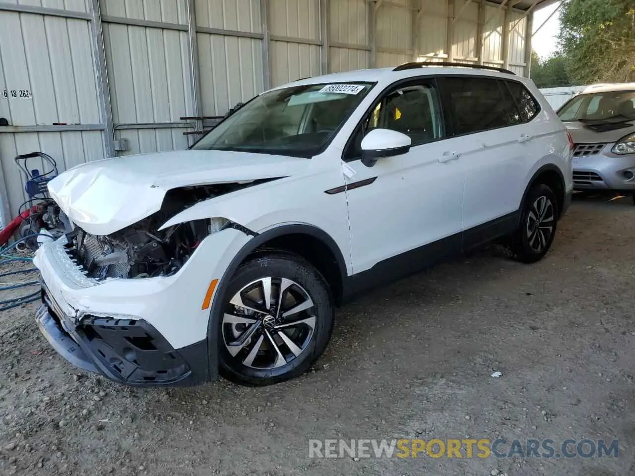 1 fotografías del automóvil dañado 3VVFB7AX7RM046672 VOLKSWAGEN TIGUAN 2024