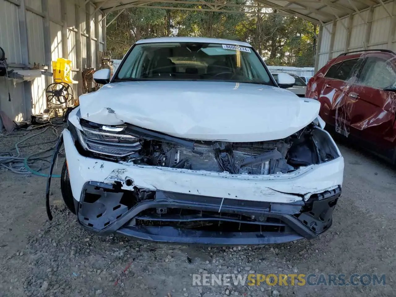 5 fotografías del automóvil dañado 3VVFB7AX7RM046672 VOLKSWAGEN TIGUAN 2024