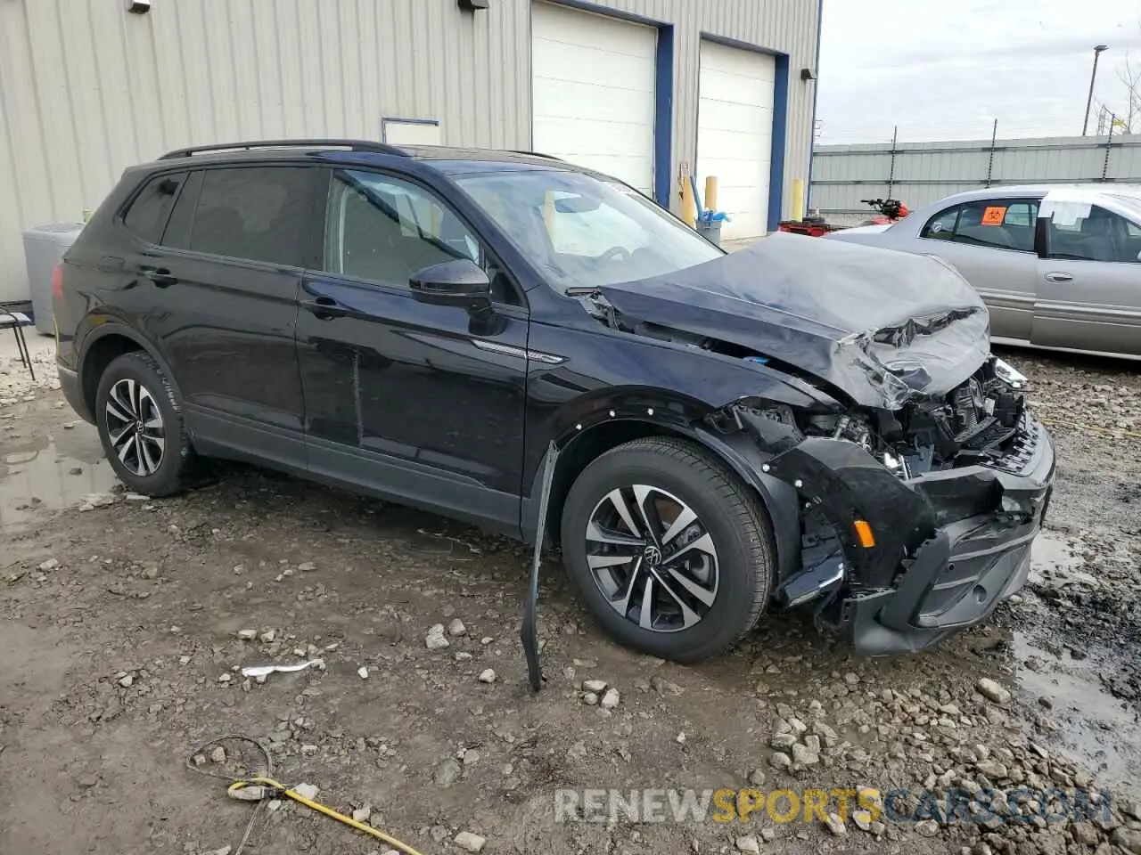 4 fotografías del automóvil dañado 3VVFB7AX9RM114972 VOLKSWAGEN TIGUAN 2024