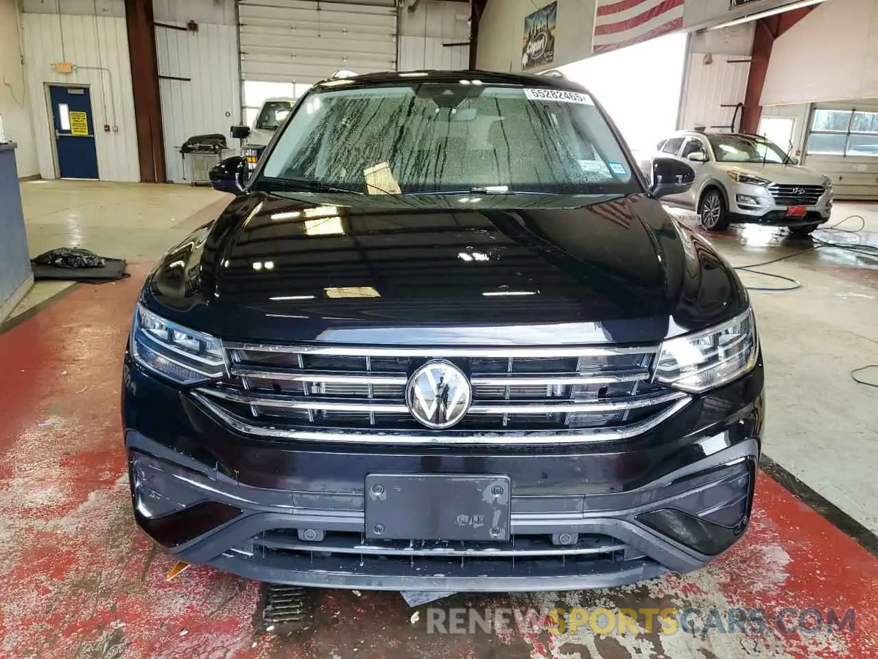 5 fotografías del automóvil dañado 3VVFB7AXXRM118805 VOLKSWAGEN TIGUAN 2024