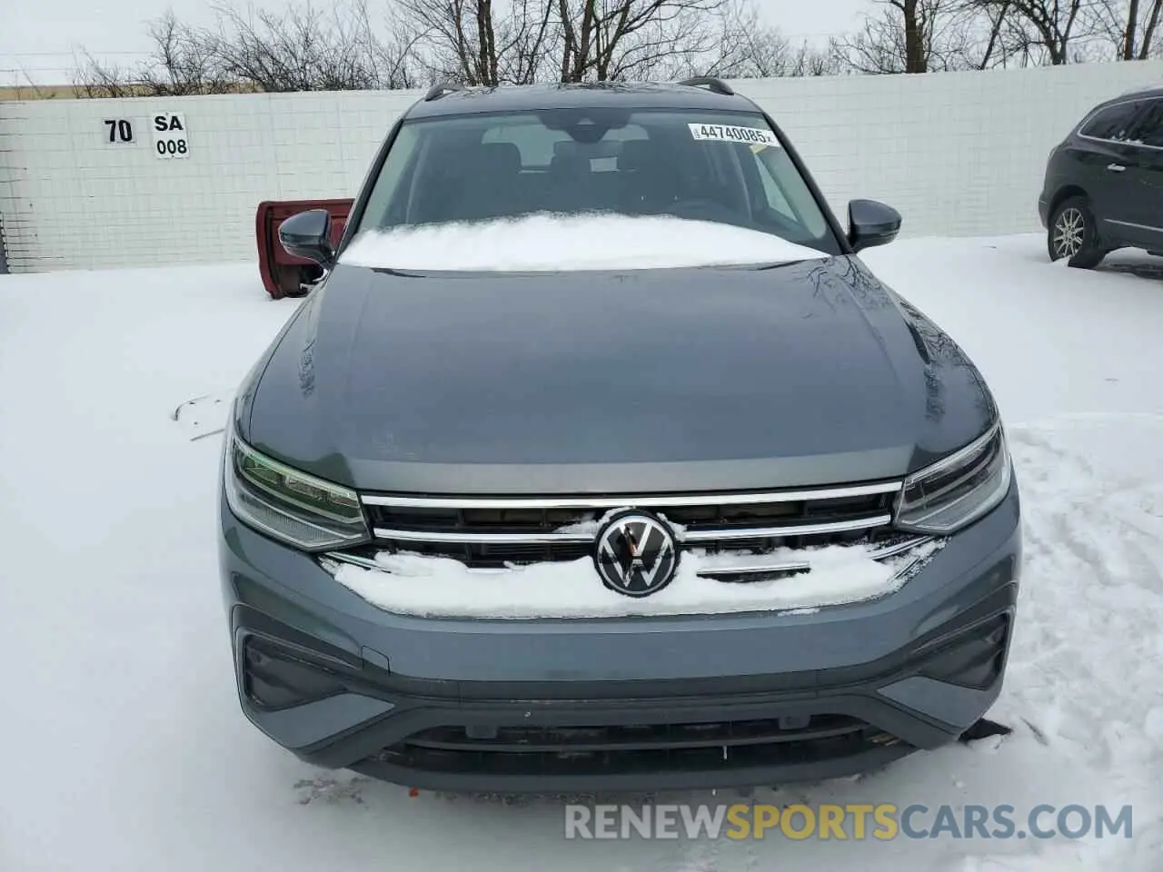 5 fotografías del automóvil dañado 3VVFB7AXXRM157734 VOLKSWAGEN TIGUAN 2024