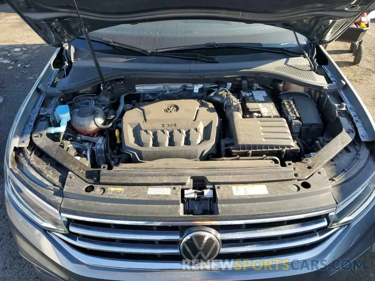 12 fotografías del automóvil dañado 3VVMB7AX1RM015554 VOLKSWAGEN TIGUAN 2024