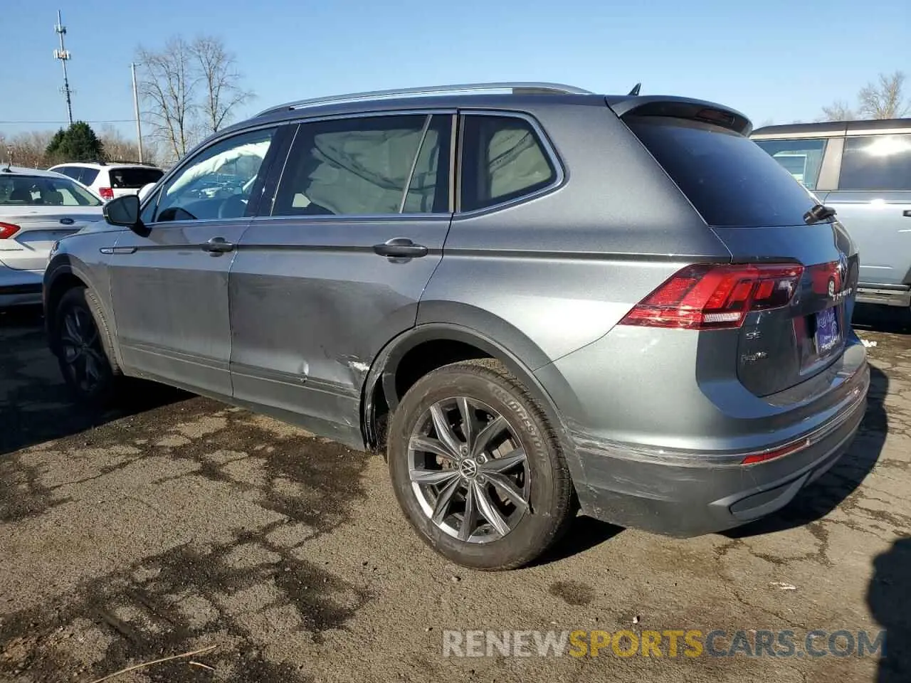 2 fotografías del automóvil dañado 3VVMB7AX1RM015554 VOLKSWAGEN TIGUAN 2024