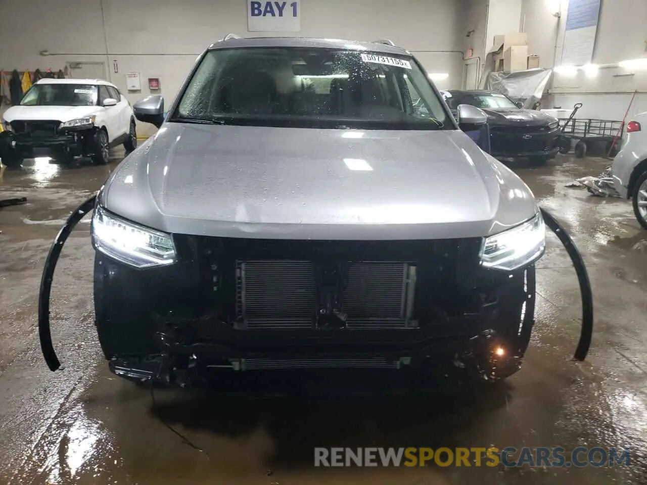 5 fotografías del automóvil dañado 3VVMB7AX2RM184367 VOLKSWAGEN TIGUAN 2024