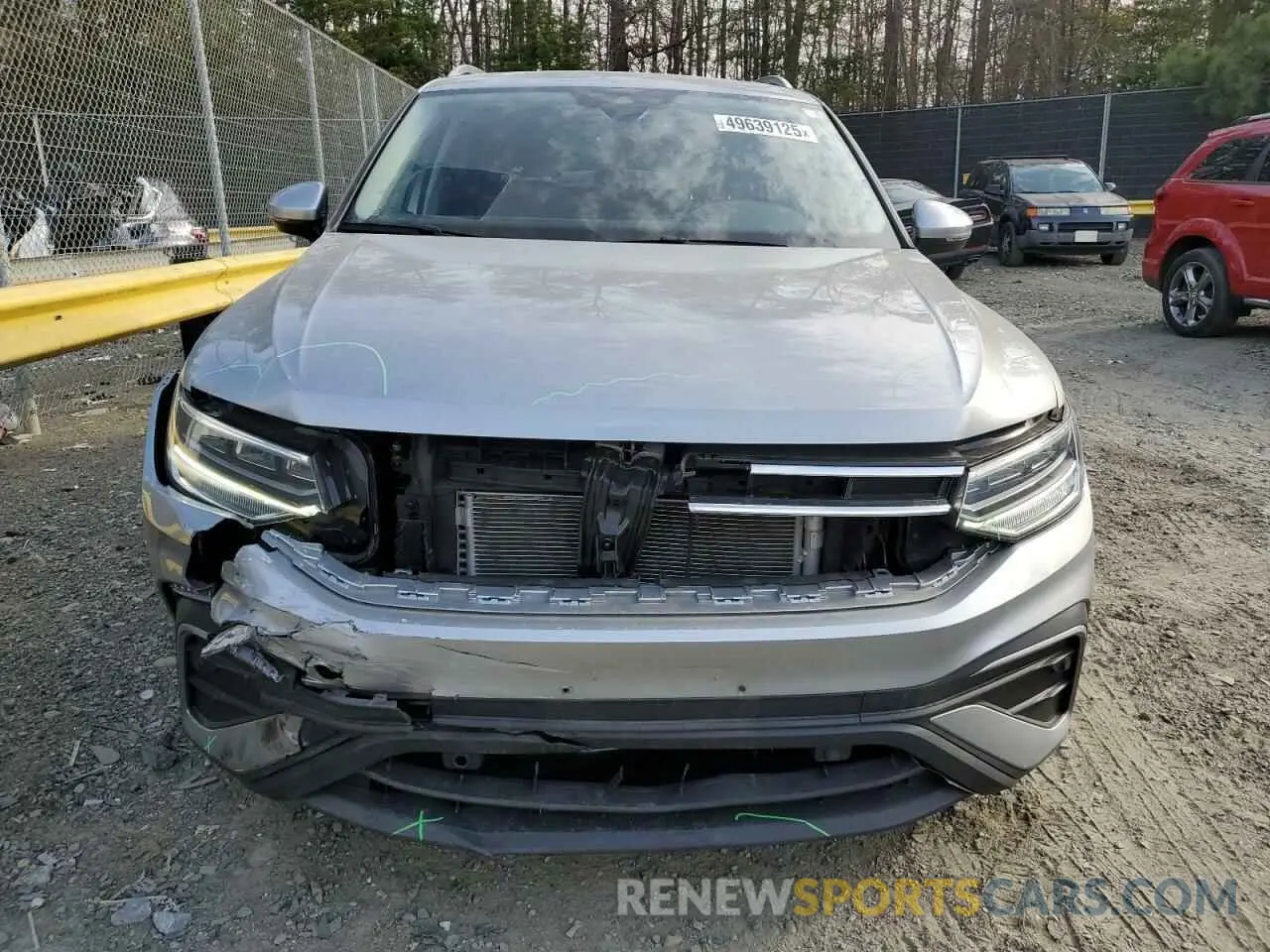5 fotografías del automóvil dañado 3VVMB7AX4RM011899 VOLKSWAGEN TIGUAN 2024