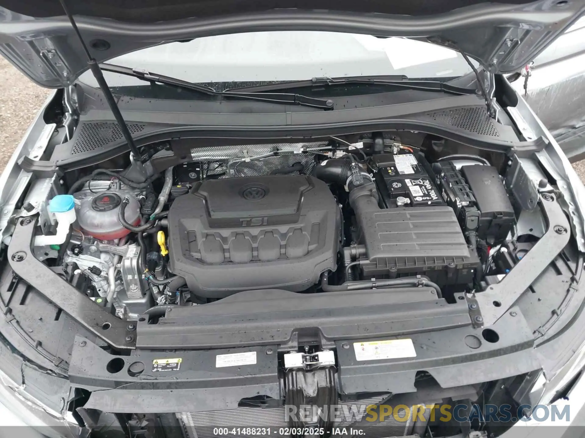 10 fotografías del automóvil dañado 3VVMB7AX5RM185299 VOLKSWAGEN TIGUAN 2024