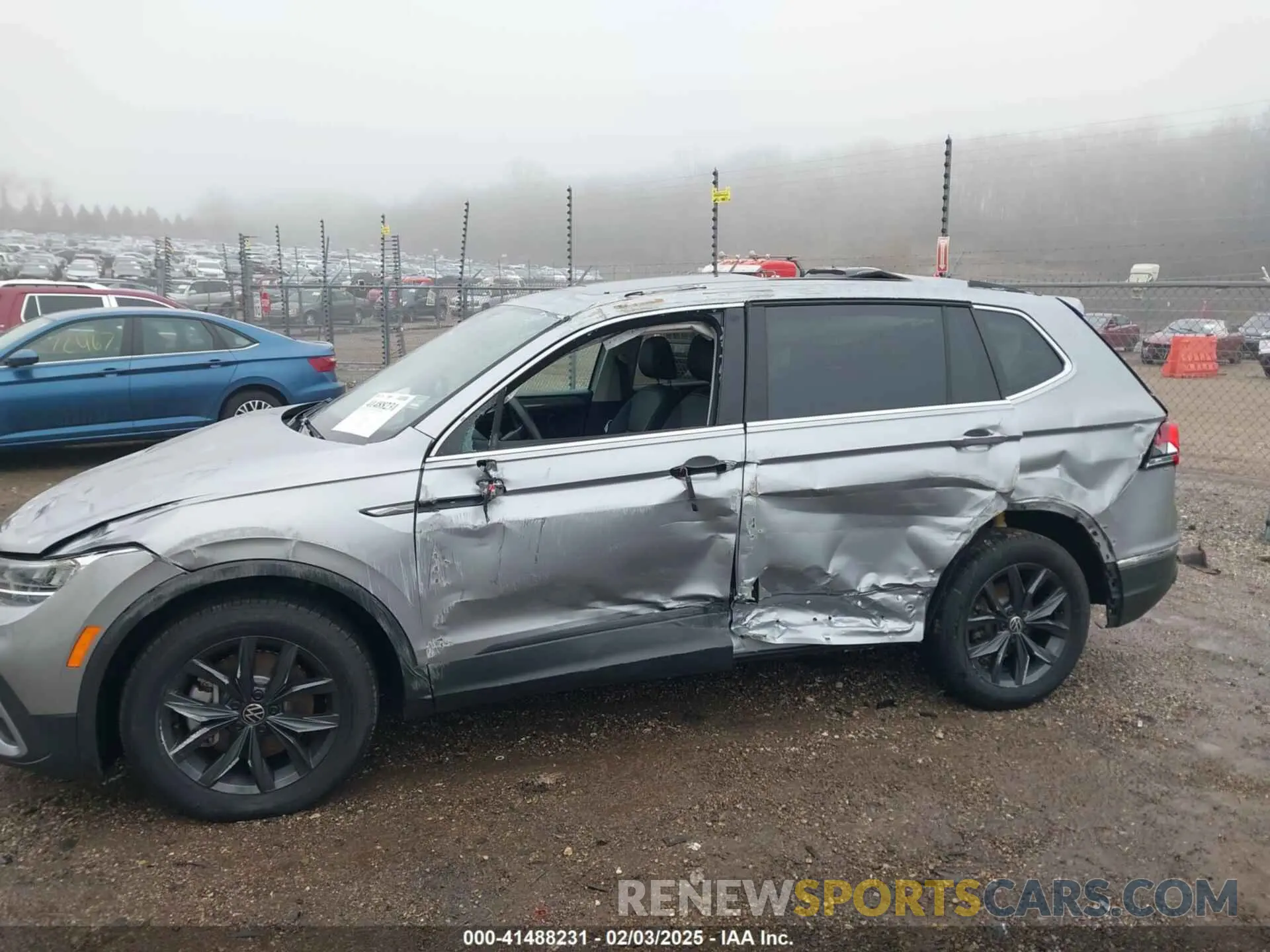 6 fotografías del automóvil dañado 3VVMB7AX5RM185299 VOLKSWAGEN TIGUAN 2024